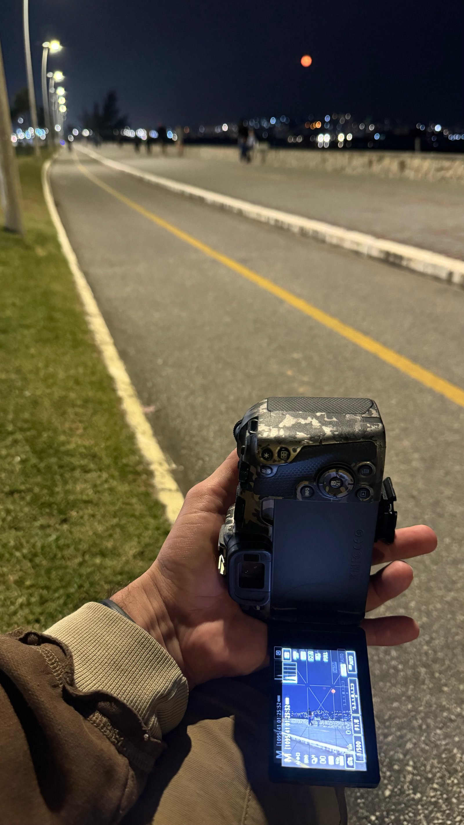 Fotografando treinos